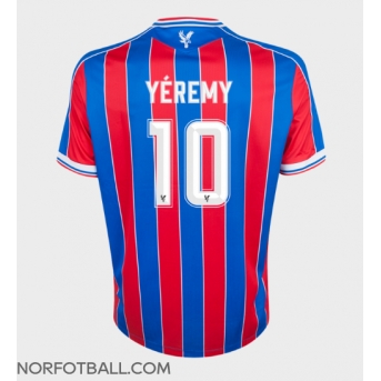 Billige Fotballdrakt Crystal Palace Yeremy Pino #10 Replika Hjemmedrakt 2025-26 Kortermet